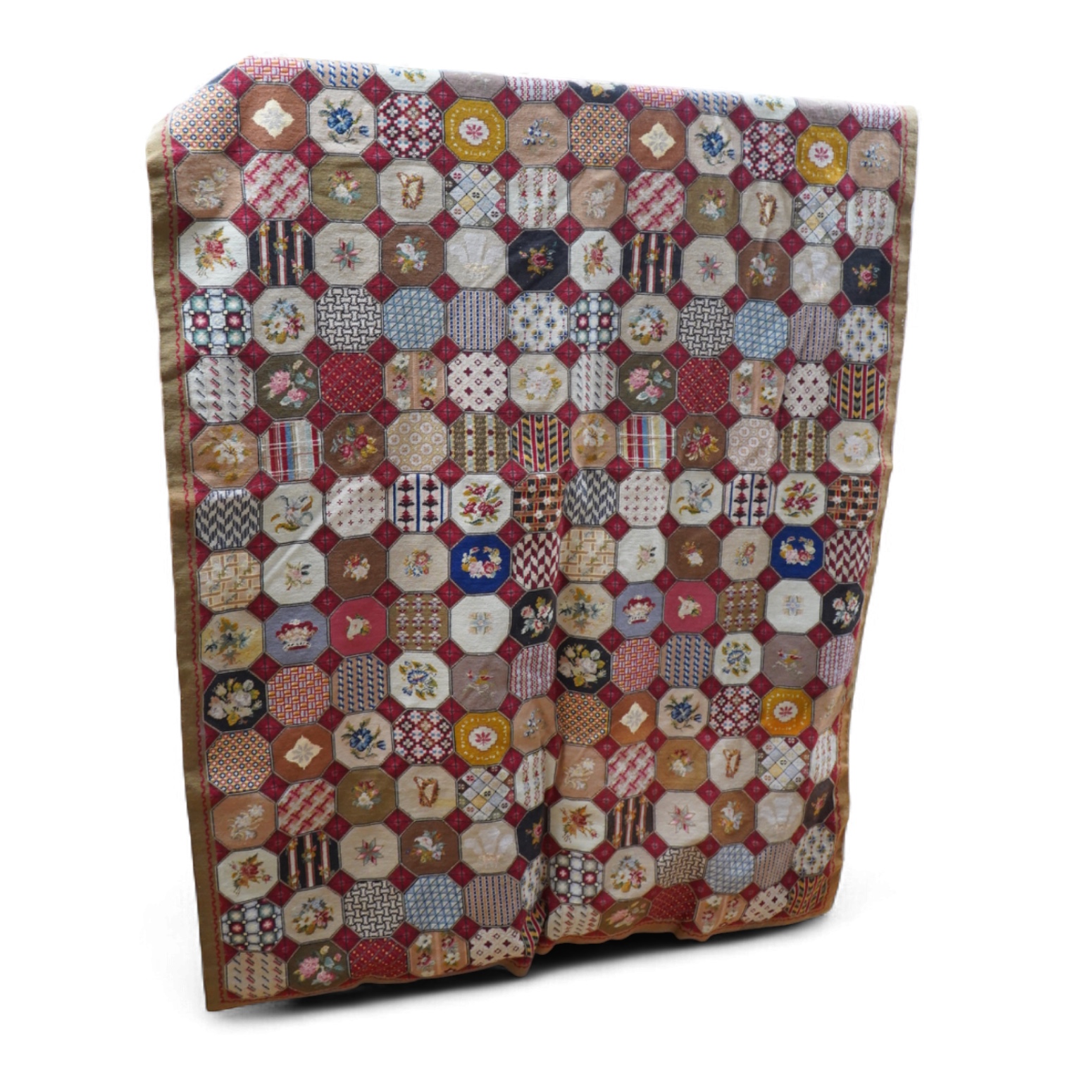 A Petit point wall hanging